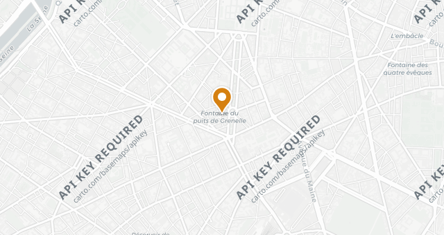 Map showing L'Antre Amis