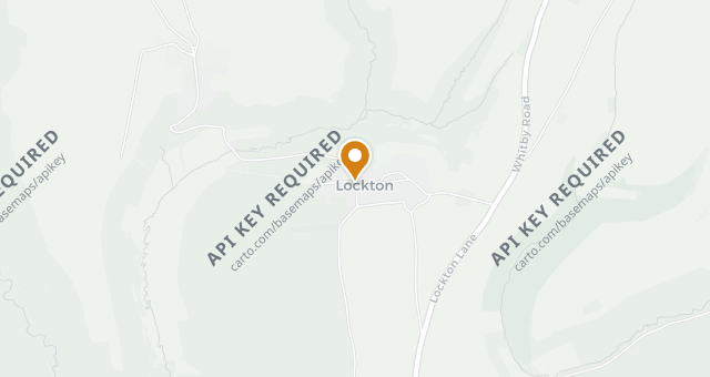 Map showing Lockton Tea Rooms