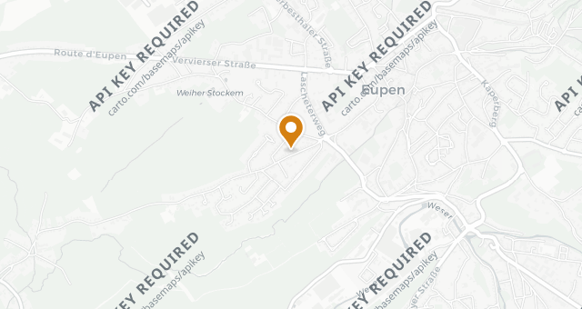 Map showing Antoine