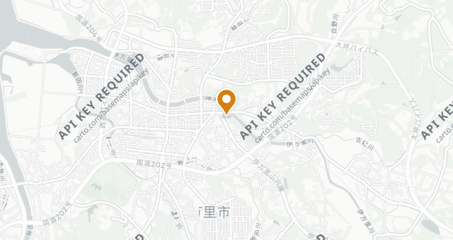 Map showing kate cuore