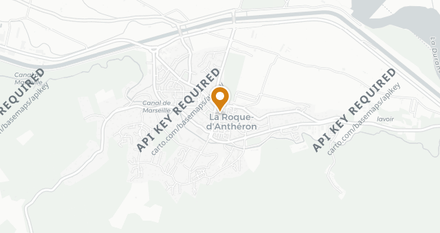Map showing Le Jas