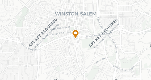 Map showing Sage & Salt Bistro