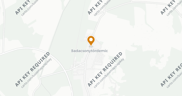 Map showing NEFELEJCS Borbisztró Badacsony
