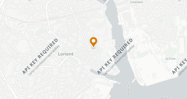 Map showing Le Tire Bouchon