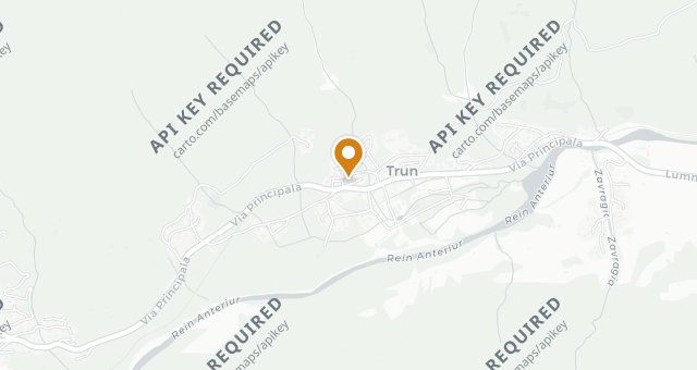 Map showing Casa Tödi