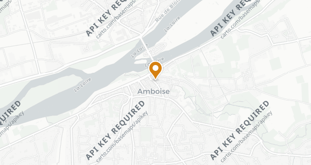 Map showing Les Arpents