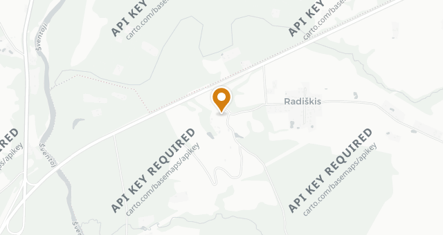 Map showing Red Brick