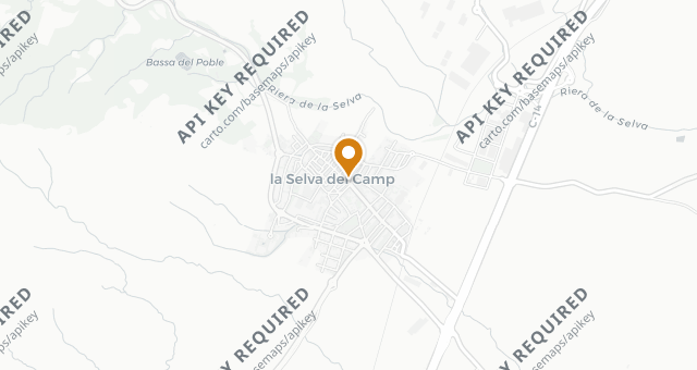Map showing La Tupina