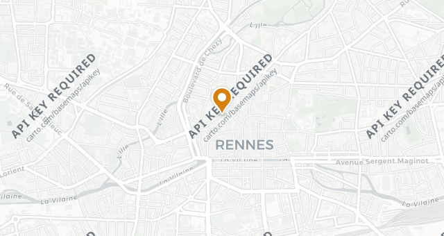 Map showing Benèze
