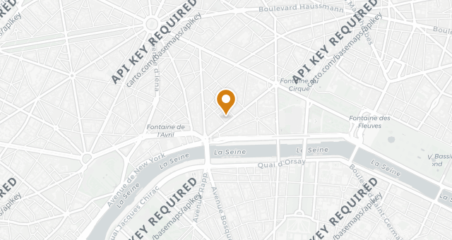 Map showing Le Relais Plaza