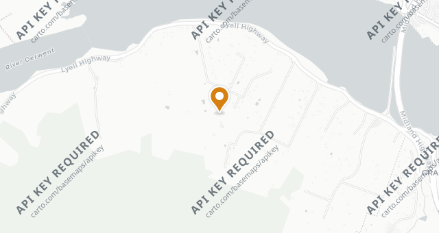 Map showing Stefano Lubiana Wines & Osteria