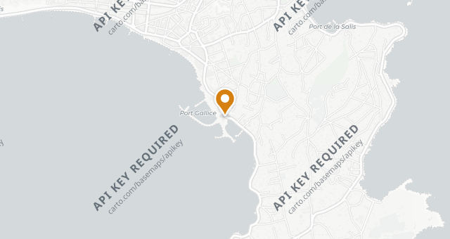Map showing Les Pêcheurs