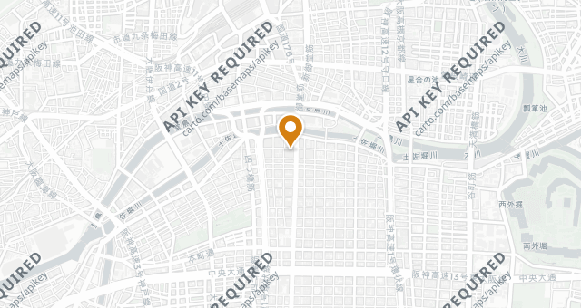 Map showing atelier HANADA