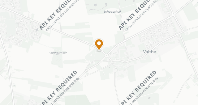 Map showing De Gaffel