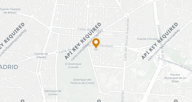 Map showing La Montería
