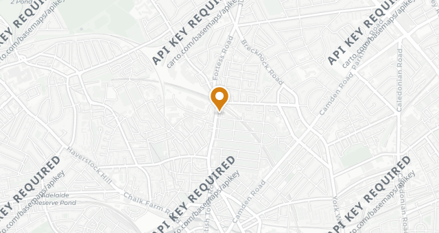 Map showing The Parakeet