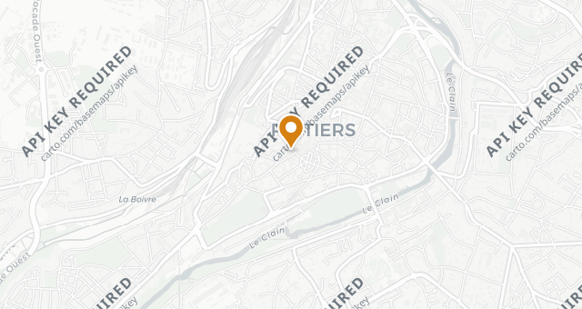 Map showing Papilles