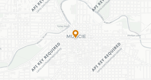 Map showing Vera Mae's Bistro