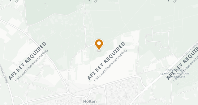 Map showing Hoog Holten