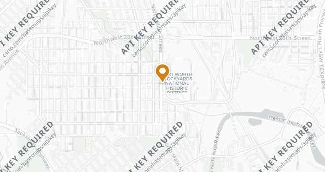 Map showing The Lonesome Dove Western Bistro