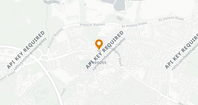 Map showing Pinion
