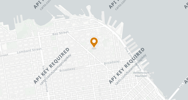 Map showing Park Tavern on Washington Square
