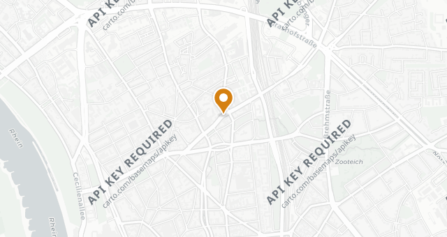 Map showing Staudi's