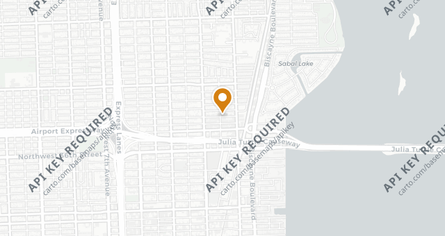 Map showing Contessa Miami